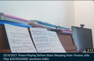 Before Stars Sleeping... Yiruma... Jef's play
